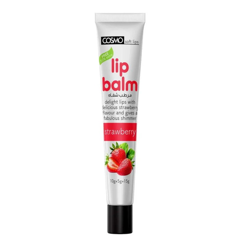 Cosmo Strawberry Lip Balm (15 GM) - Image 2