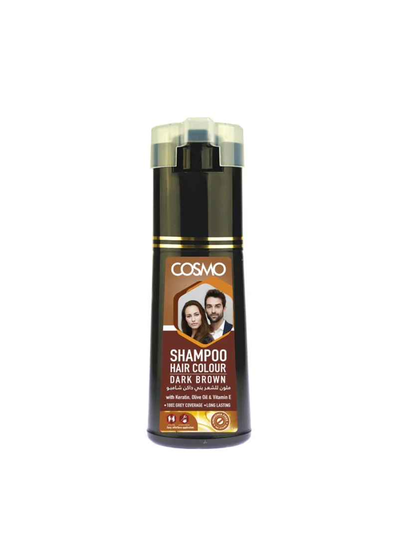 HAIR COLOUR SHAMPOO DARK BROWN - 180ML