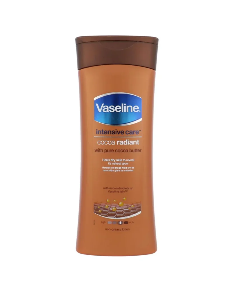 Vaseline Intensive Care Cocoa Radiant Pure Cocoa Butter Body Lotion, 100ml